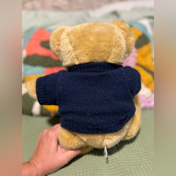 Ralph Lauren 1996 Vintage Polo Teddy Bear  Plush Flag Sweater - Picture 3 of 10